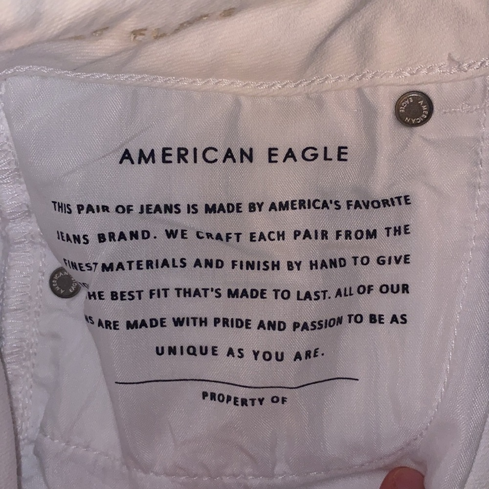 🤩 AE ARTIST® FLARE JEAN | White | 2 Regular - Picture 7 of 8